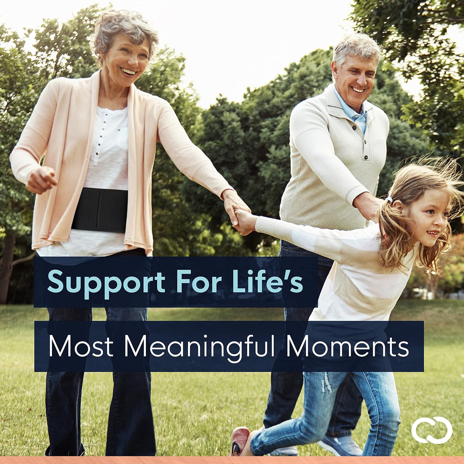 Copper Compression Lower Back Lumbar Support Brace, 1 Guaranteed Highest Copper Content, Great for All Activities! Infused Fit Wrap/Belt, Wear Anywhere! (Waist 39 - 50)